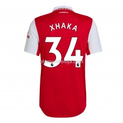 Camisola Arsenal Xhaka 34 Equipamento Primeiro 2022-2023 Manga Corta
